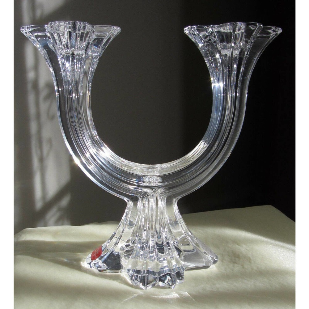 Mikasa Crystal Candleabra in Original Box